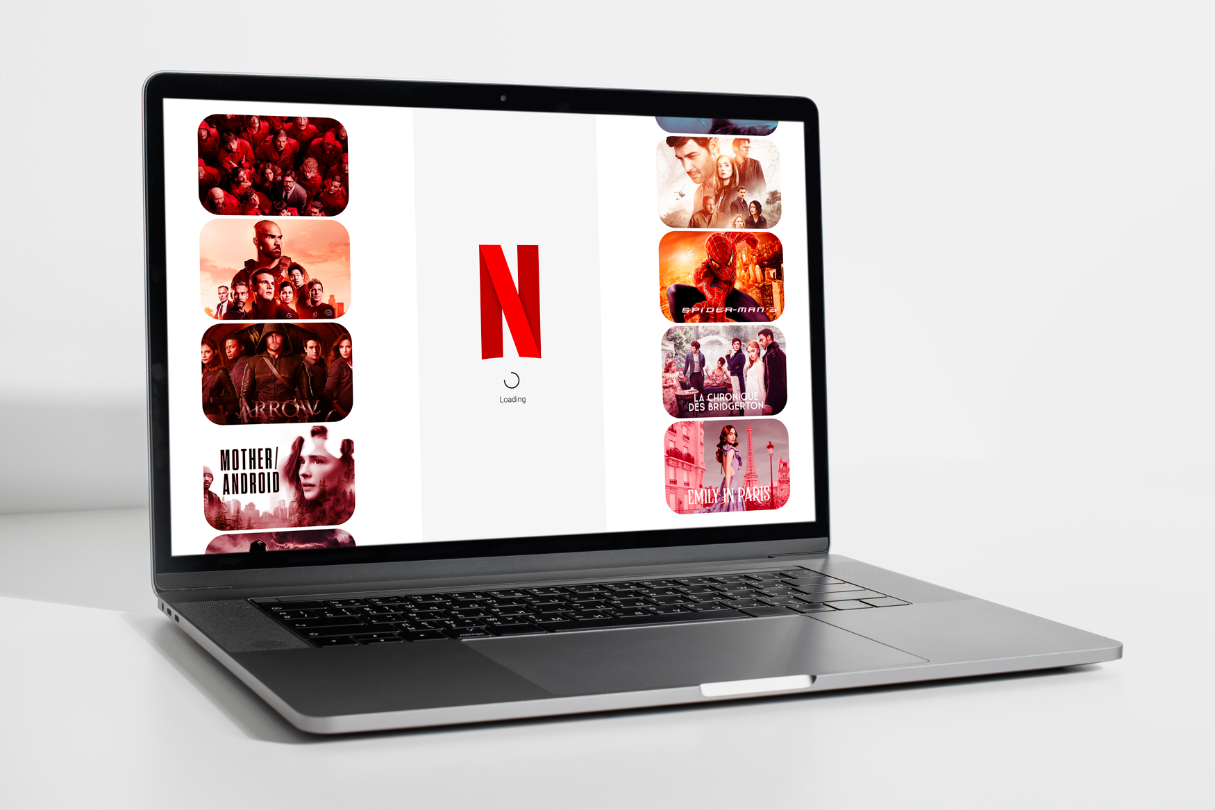 Netflix homepage