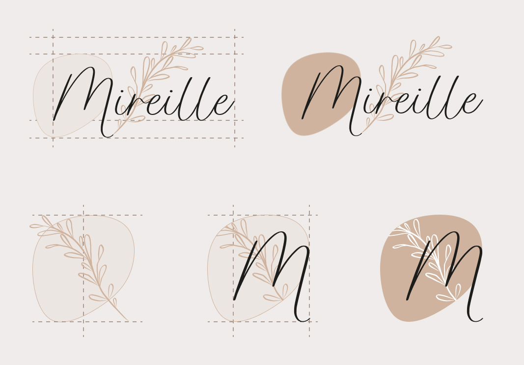 Construction logo Mireille