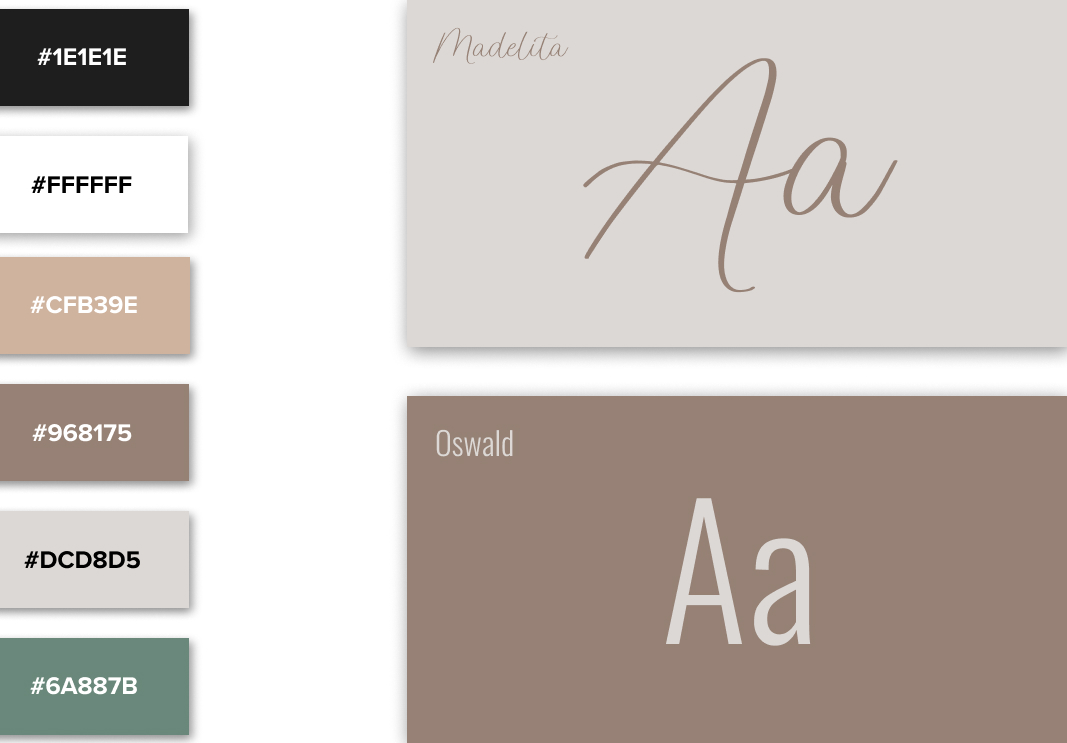 Typographies utilisées