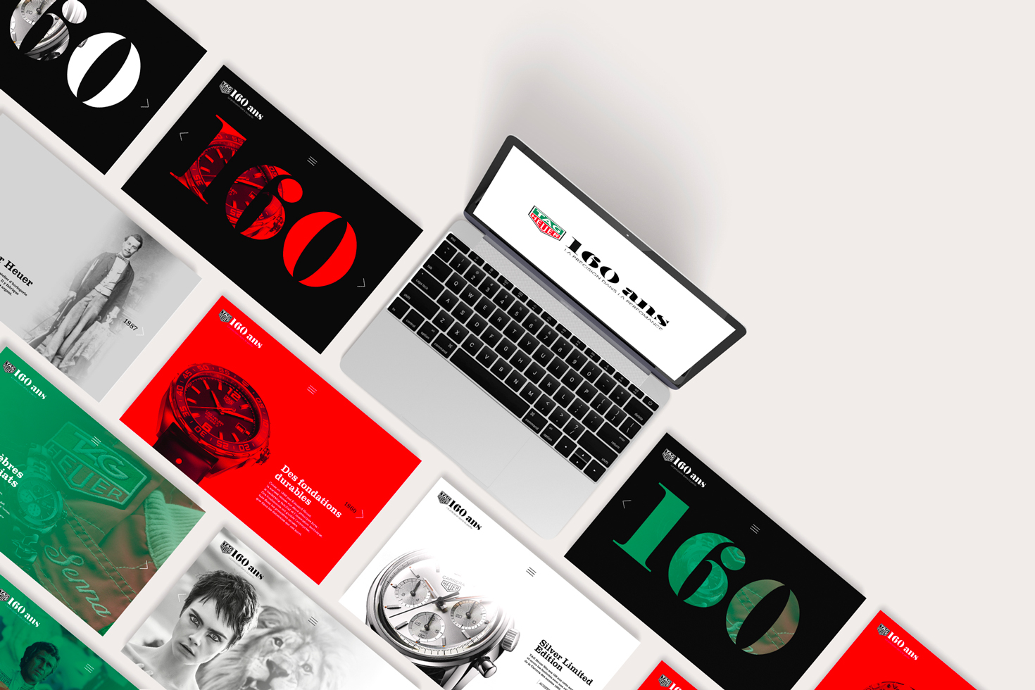 Pages site 160ans Tag Heuer